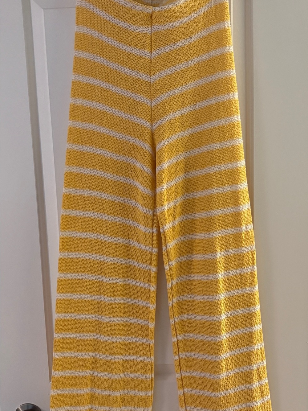 Zara Knit Wide-Leg Pants